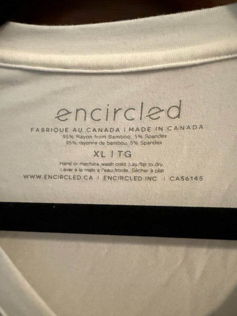 Encircled "Going Places" V-Neck Tee Shirt In Xl — image 2 of 2